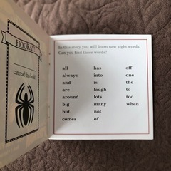 英語　I can Read!spider-manの画像