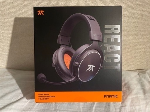 FnaticReact 有線ゲーミングヘッドセット