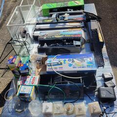 淡水魚飼育セット　　エアーポンプ他