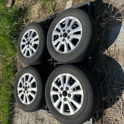 アルミタイヤ75ヴォクシーに使用！　195/65R15