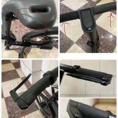 HONBIKE ホンバイク電動自転車 電動アシスト折りたたみ自転車の画像