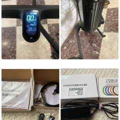 HONBIKE ホンバイク電動自転車 電動アシスト折りたたみ自転車