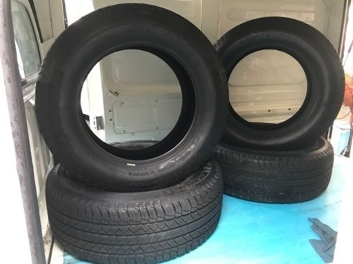 ミシュラン　ラティチュード　200キロ外し！車内保管　バリ山265/60R18