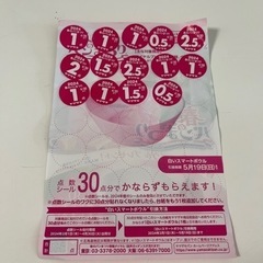 ヤマザキ春のパンまつりシール