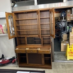 ☆値下げ☆O2405-441 カリモク 食器棚 キズ・汚れあり ...