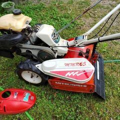 年末値引き検討案件■三菱 管理機 MMR65■ 〇6馬力 〇ガソリンエンジン 〇エンジン：GM181L ◯耕うん幅：500㎜耕運機　農園　畑作業　農具　農機具の画像