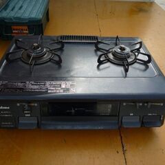 パロマ　ＬPガス　２口ガスコンロ　中古