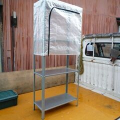 IKEA　亜鉛メッキスチールラック　中古