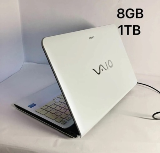 初期設定済み　VAIO　DVD/webカメラ　コア5　bluetooth 8GB 1TB