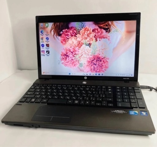 初期設定済　コア３　hp すぐに使えるノートPC　ＤＶＤもＯＫ