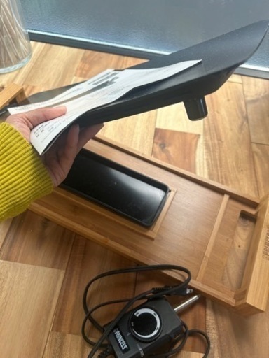【美品】Princess  Table grill stone/black  プリンセス　テーブルグリルストーン／ブラック 