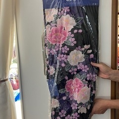 大人用浴衣　作り帯　下駄　セットの画像