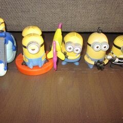 ミニオンのフィギュアセットの画像