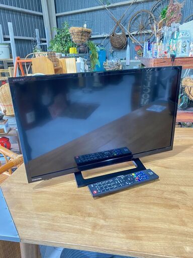★TOSHIBA★ 東芝 REGZA 液晶テレビ 24S24 2020年 24V型 リモコン付き コンパクトサイズ セカンドテレビ レグザ