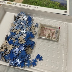 【あげます！】パズル+額もセット！　の画像