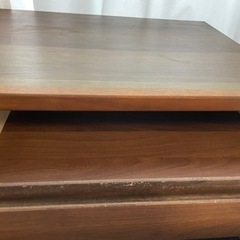 ローボード　棚　引き出し付きの画像