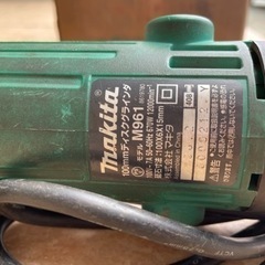 makita 100mmディスク　グラインダー　砥石付きの画像