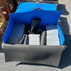 土日引き取り対応可　天然灰御影石　イタリア産　ドラードバルマレンコ　48枚　DIYで庭を豪華にの画像