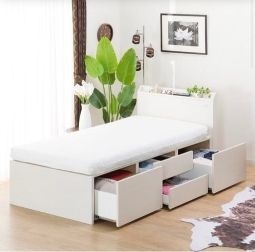 家具 ベッド シングルベッド