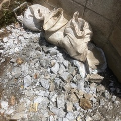 コンクリートガラ差し上げますの画像