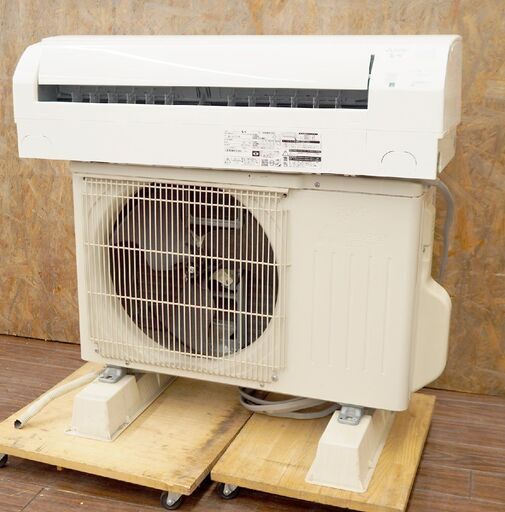 札幌 東区 三菱 MITSUBISHI ルームエアコン MSZ-GE2220-W 2020年製 主に6畳用 単相100V スタンダードモデル 床温度センサー 現状品