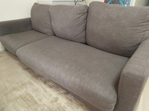 譲り先決まりました 家具 ソファ 3人掛けソファ