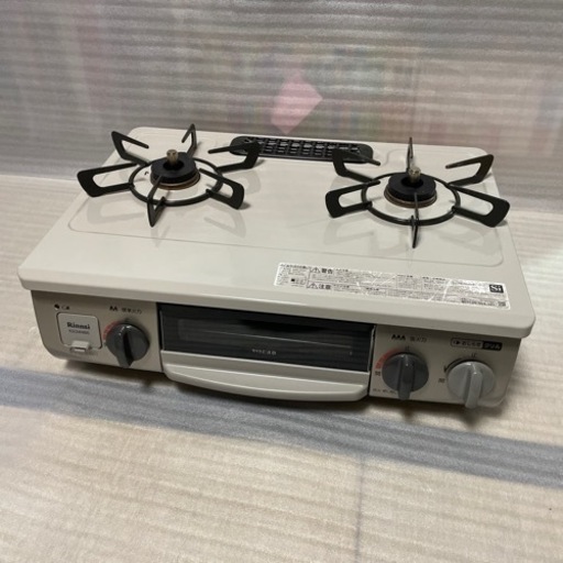 リンナイ LPガス2口ガスコンロ