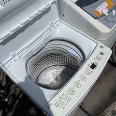 洗濯機　No.12176　ハイアール　2021年製　4.5kg　BW-45A　【リサイクルショップどりーむ荒田店】の画像