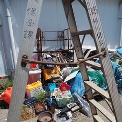アルミ、脚立、高さ203センチ、2つ折の画像