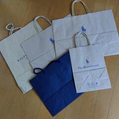『RALPH LAUREN』ラルフローレン 紙袋 ショップ袋 ショッパー

5枚の画像