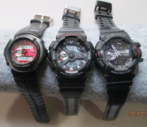 CASIO G-SHOCK　３個セット