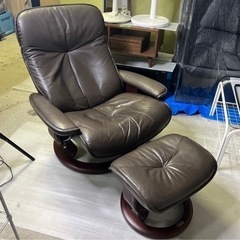 EKORNES/エコーネス/本革/Consul/コンサル/リクライニングチェア/オットマン付き　ストレスレスチェア 