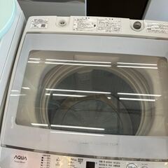 送料無料有★★綺麗☆アクア製/2020年式/9kg/全自動洗濯機/AQW-GV90JBK★買取帝国　朝霞店の画像