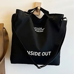キャンバスバック　ショルダーバッグの画像