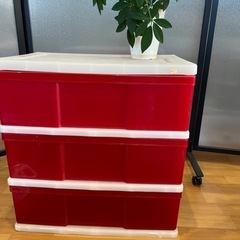 中古汚れありカラーボックス