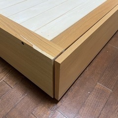 無印良品　シングル　収納ベッドの画像