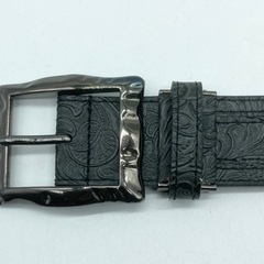 未使用◆メンズベルト◆ベルト◆パンチング◆フラワー柄の画像