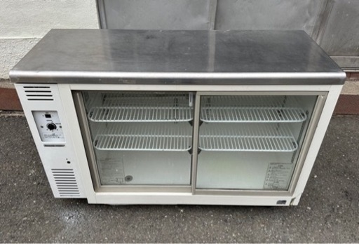 【動確済み】2020年 業務用 Panasonic 箱型ショーケース SMR-V1241C 100V 219L 台下冷蔵ショーケース テーブル形冷蔵ショーケース 大阪