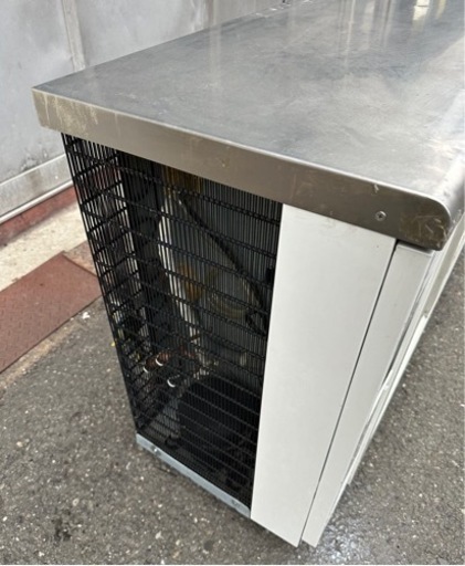 【動確済み】2020年 業務用 Panasonic 箱型ショーケース SMR-V1241C 100V 219L 台下冷蔵ショーケース 