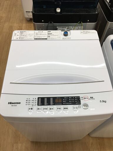 ★ジモティ割あり★ Hisense　ハイセンス 洗濯機  5.5kg 22年製 動作確認／クリーニング済み SJ5736
