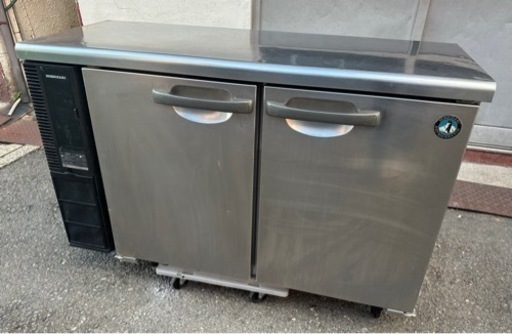 【動確済み】ホシザキ 業務用 テーブル形冷蔵庫 RT-115PTE1 100V 1150×450×800 173L 台下冷蔵庫 業務用冷蔵庫 コールドテーブル 大阪