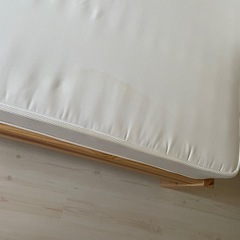 無印良品　ベッド&マットレス　セットの画像
