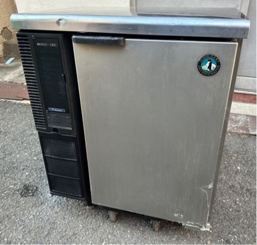 【動確済み】業務用 ホシザキ テーブル冷凍庫 FT-63PTE 単相 100V 73L 630×450×800 台下冷凍庫 1ドア 厨房機器 冷凍ストッカー 大阪発