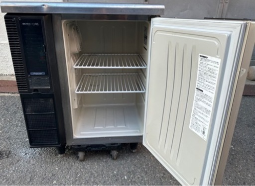 【動確済み】業務用 ホシザキ テーブル冷凍庫 FT-63PTE 単相 100V 73L 630×450×800 台下冷凍庫 1ドア 厨