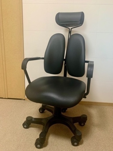 【取引中】ニトリ　ワークチェア　デュオレハイ2 　オフィスチェア　昇降式　リクライニング