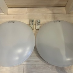 〈譲渡者決定〉【TOSHIBA 】LED照明（2個）