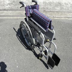 商談中・車イス・メーカー不明・折りたたみ・アルミ・車いす・車椅子の画像