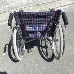 商談中・車イス・メーカー不明・折りたたみ・アルミ・車いす・車椅子の画像