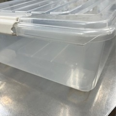 半額セール‼️薄型　クリア衣装ケース　残り2セット　難あり　　の画像