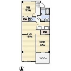 ✨『2LDK』三郷市戸ケ崎✨敷金礼金無料💰✨人気のペット可物件🐶🐱✨